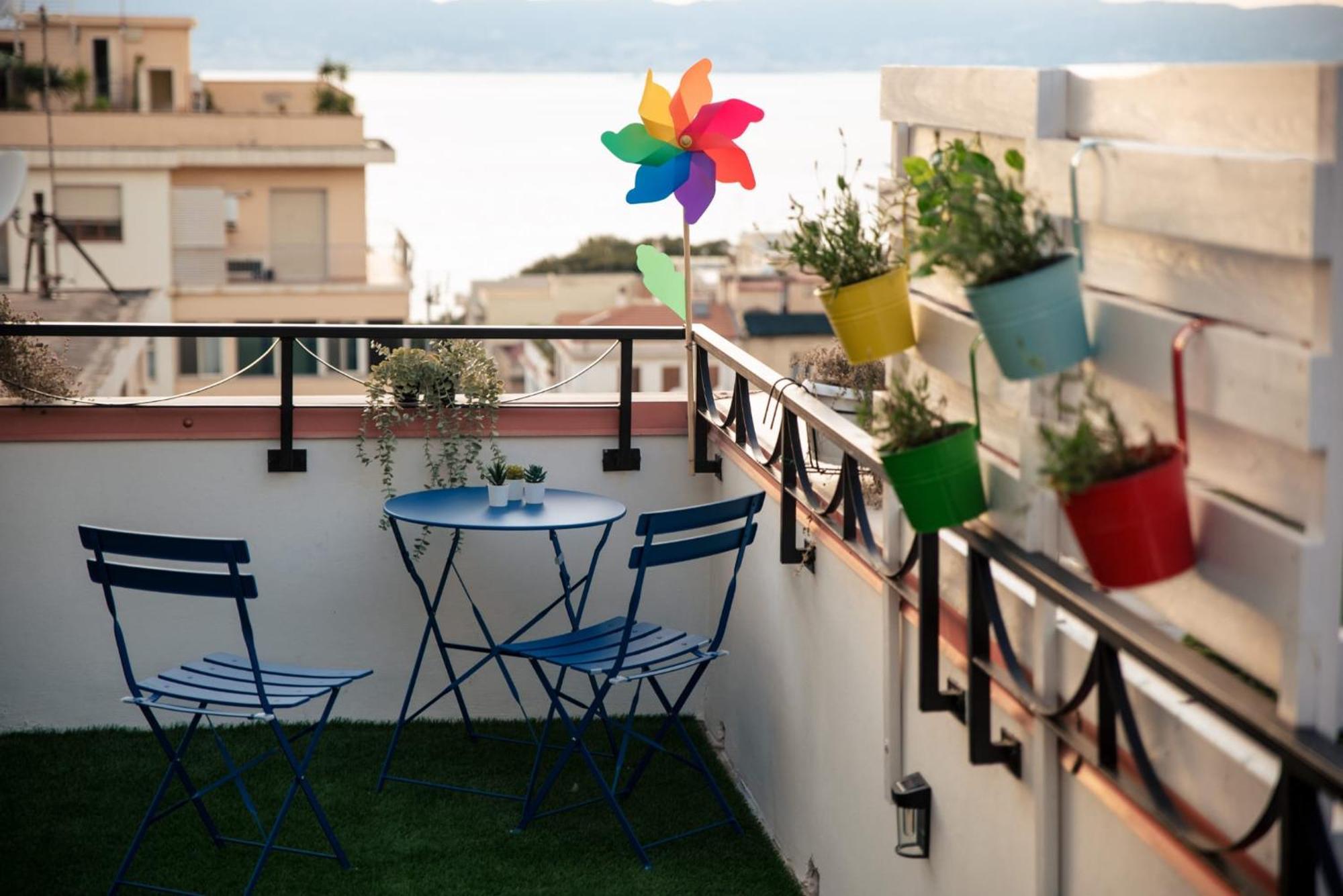 B&B Fuori Squadro - In Centro Con Terrazza Relax Vista Mare Реджо-Калабрія Екстер'єр фото