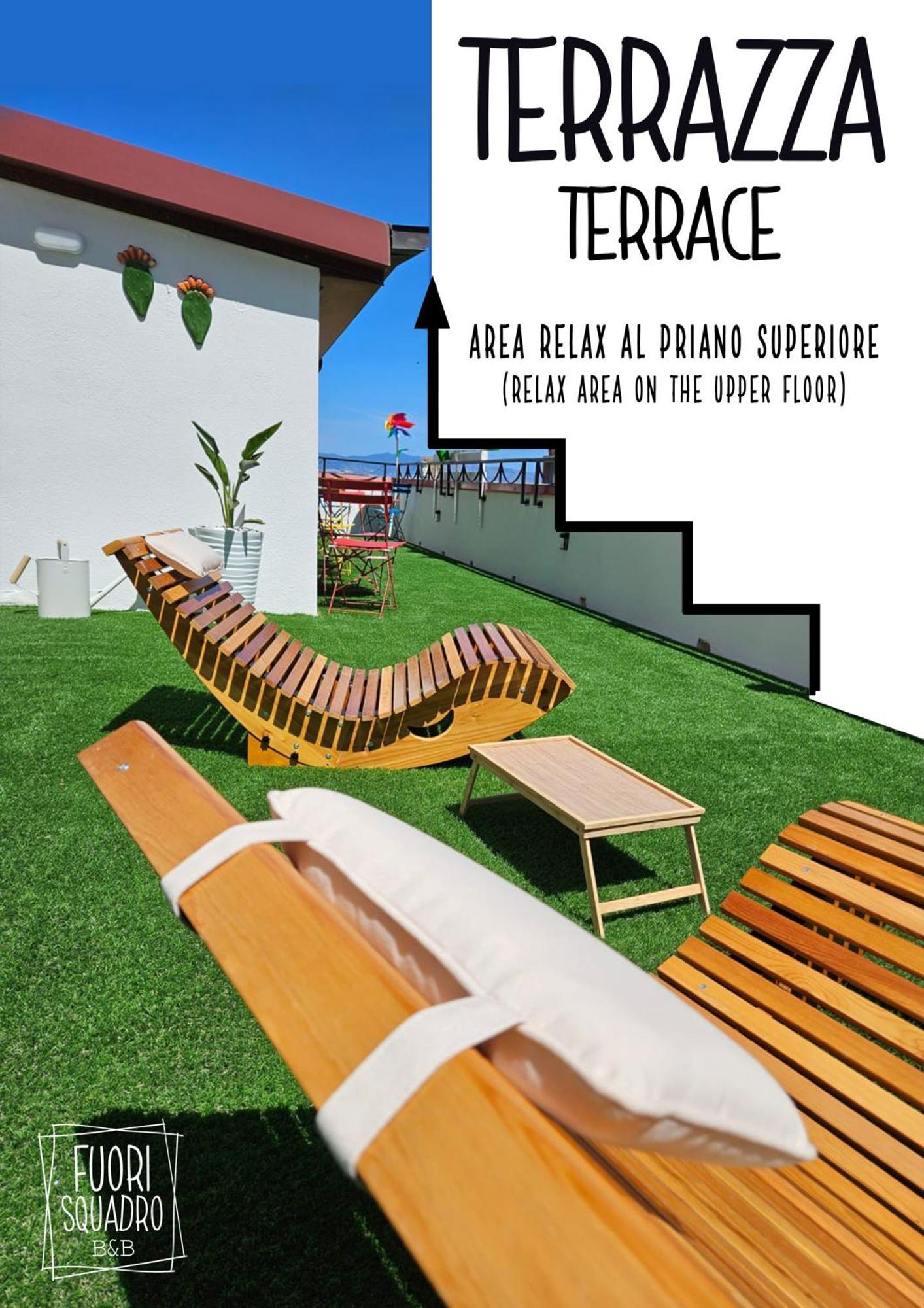 B&B Fuori Squadro - In Centro Con Terrazza Relax Vista Mare Реджо-Калабрія Екстер'єр фото