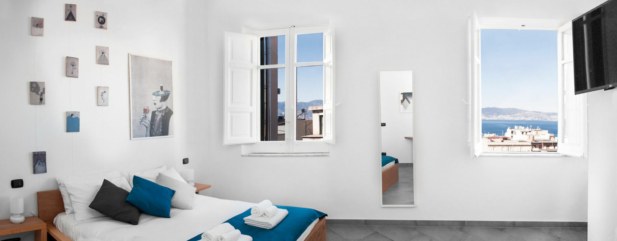 B&B Fuori Squadro - In Centro Con Terrazza Relax Vista Mare Реджо-Калабрія Екстер'єр фото